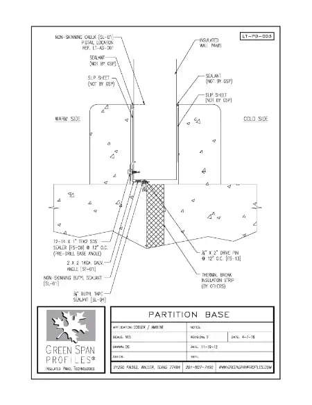 Green Span Profiles thumbnail of Details Drawing for Base 3 Cooler/Ambient