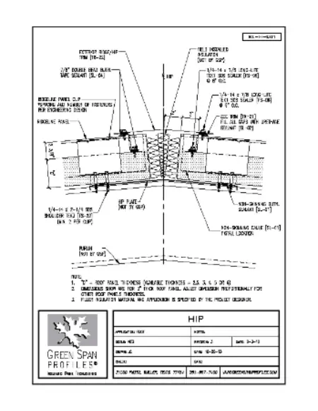 Green Span Profiles thumbnail of Details Drawing for Hip